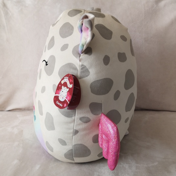 Squishmallow Charaka the flying pig, 16 inches, Valentine's edition - Picture 2 of 5